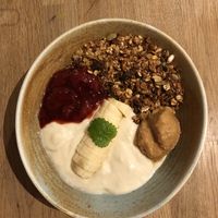 Vegan yoghurt bowl   at Greasy Spoon - St Göransgatan in Stockholm