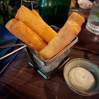 polenta fries  at Vintage Bar in Hvar