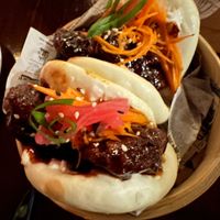 Vegan Bao Buns at Vintage Bar in Hvar