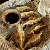 Vegan Dumplings at Vintage Bar in Hvar