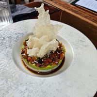 Tuna stack at Vintage Bar in Hvar