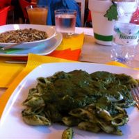 Pasta at Freschette BioBistrot in Palermo