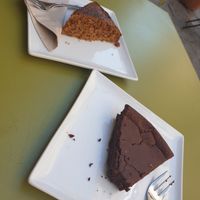 Two delicious vegan cakes in Palermo. Finally! at Freschette BioBistrot in Palermo