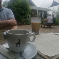 Americano and iced latte at Zo'ndag Werkendam in Werkendam