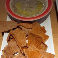 Injera crisps at Sheba in Rockville