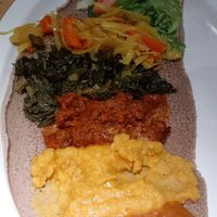 Vegan sampler at Sheba in Rockville