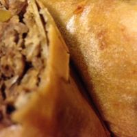 Lentil sambusa at Sheba in Rockville