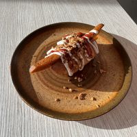 carrot hot dog starter  at Sambuca in Clermont-ferrand