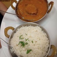 Veggie meatball curry at Pizzeria Pellegrini in Tione Di Trento
