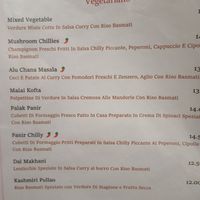 Curries - ask to veganize at Pizzeria Pellegrini in Tione Di Trento