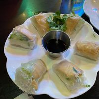 Summer rolls - tofu (vegan) at Doux Chaton in Liverpool