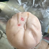 Red bean paste with chestnut at Pun-Pao Steamed Buns in Chiang Mai