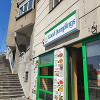 The restaurant at Good Dumplings in Belgrade