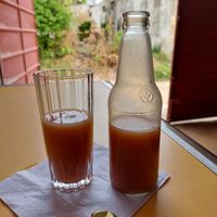 Jus de Baobab (F600) at Peace Food in Cotonou