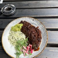 Mushroom chili   at Turf Tavern in Oxford