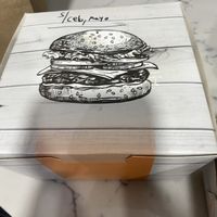 Cute Burger Baby Box without Onions and Sauces  at Sugar Planty in Mexico City