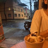 post rain streetview - no pics of the fries bc i ate them all so fast hehe  at Sugar Planty in Mexico City