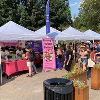 Vendors at Vegan Night Market in New York City
