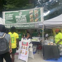   at Vegan Night Market in New York City