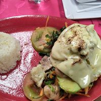 Avocado 🥑 rellenado at Brasas Del Llano in Cundinamarca
