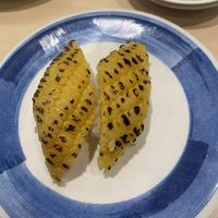 grilled corn  at Sushino Musashi in Kyoto