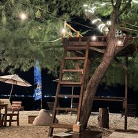 Treehouse table!   at Bubbles Restaurant in 