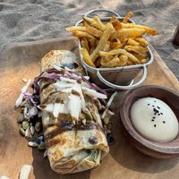 Eggplant burrito   at Bubbles Restaurant in 