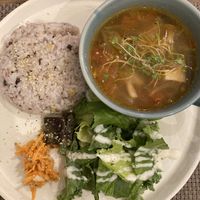 Tom yang kun soup plate   at THE STORK in Kawasaki