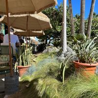 Outdoor seating  at Ikigai in Estepona