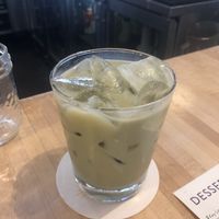 Matcha horchata with oat milk!  at True Food Kitchen in Scottsdale