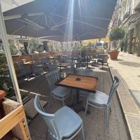 Outdoor seating  at Route 65 in Taranto