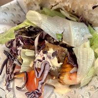 Tempeh pitta  at Veganitas in Bern