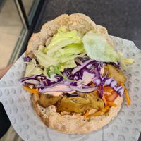 Planted chicken. Good but I didn't like the seasoning on the planted. at Veganitas in Bern