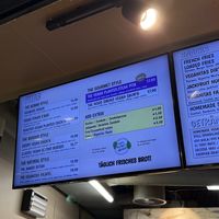 menu  at Veganitas in Bern