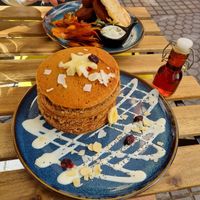 Pancakes  at Balino Yoga Café  in Sevilla