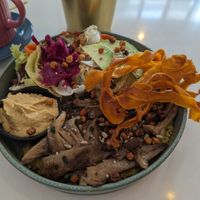 Mushroom Buddha Bowl at Balino Yoga Café  in Sevilla