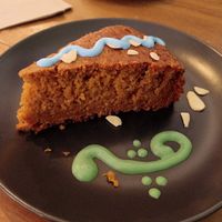 Zalige worteltaart at Balino Yoga Café  in Sevilla