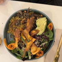 Hummus bowl  at Balino Yoga Café  in Sevilla