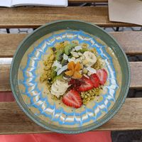 Solarplexus-Chakra Bowl at Balino Yoga Café  in Sevilla