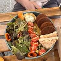 Falafel bowl   at Balino Yoga Café  in Sevilla