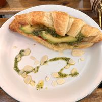 Croissant with avocado   at Balino Yoga Café  in Sevilla