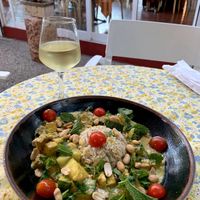 Vegetarian curry at PSI in Lisbon