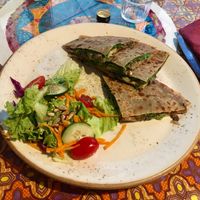 Vegan roti  at PSI in Lisbon