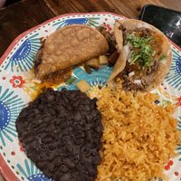 Taco plate  at Sugar Taco in Long Beach