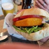 backvisch italian style (vegan) at Kannelloni Beach in Juist