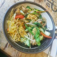 Gebratene Nudeln mit Wok Gemüse at 3CO in Berlin