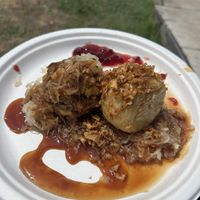 Grammelknödel x Tirolerknödel Mix  at Jablonski's in Vienna