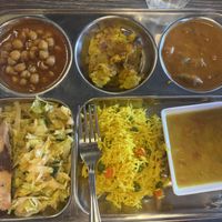 Vegan thali    at Appus Cafe - Palo Verde Ave in Long Beach