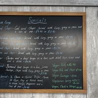   at The Front Fish and Chips in Newbiggin-by-the-sea