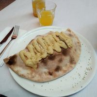 Calzone Kairo at Burg Brasserie in Vaduz